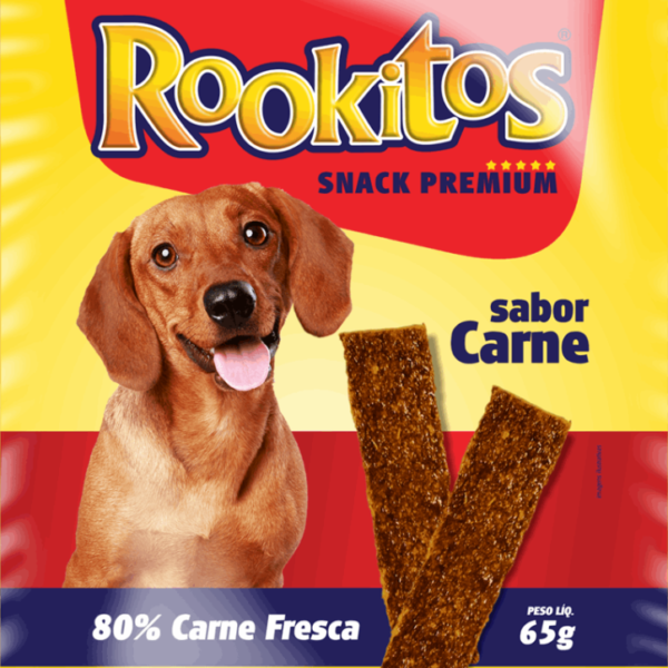 ROOKITOS SNACK PREMIUM SABOR CARNE