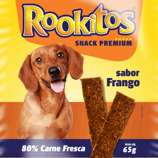 ROOKITOS SNACK PREMIUM SABOR FRANGO