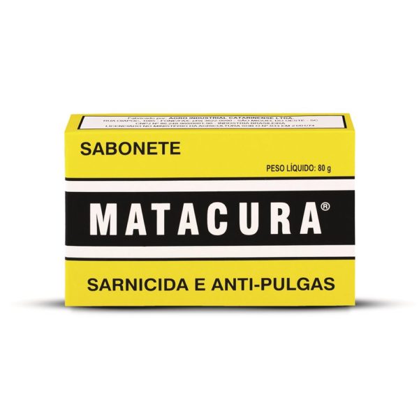 SABONETE MATACURA SARNICIDA E ANTIPULGAS