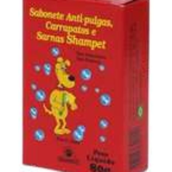 Sabonete Shampet Antipulgas Pacote 12x80g