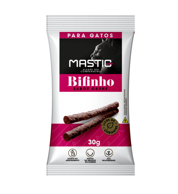 MASTIG BIFINHO PARA GATOS 30G CAIXA COM 24 UNIDADES
