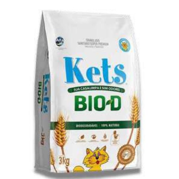 Granulado Higiênico Kets Bio-D - 3kg