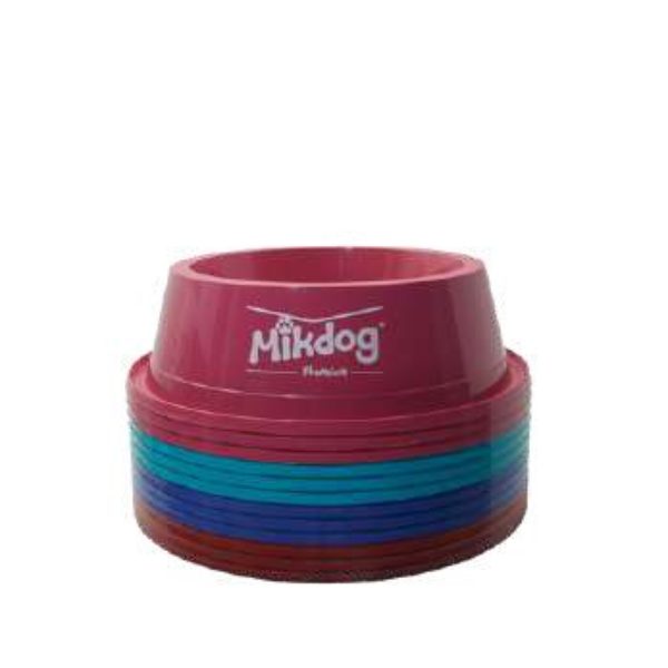 Comedouro Redondo Plásticos Clássico Mikdog
